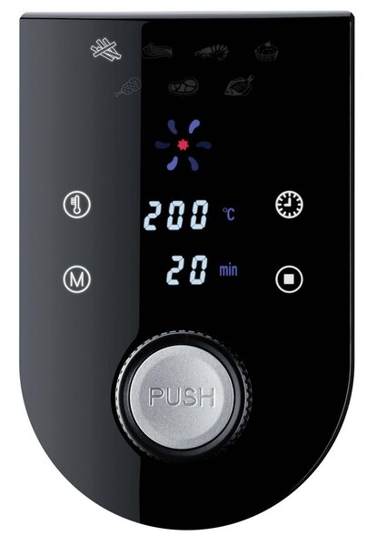 Steba HF 5000 XL forrólevegős fritőz 5,2 literes fekete