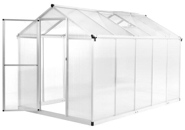 Alumínium melegház 302 x 190 x 195 cm 11,19 m³