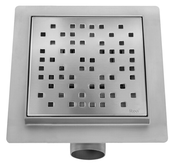 Rea, Vízelvezető csatorna REA DOTS 150x150 Nikkelkefe, REA-G6203