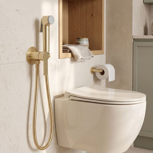 Bidé csap Rea Argus Brush Gold