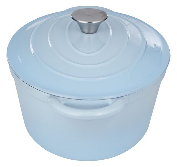 HOT IRON öntöttvas edény 4,15 L , kék