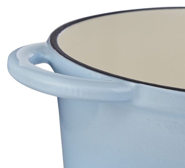 HOT IRON öntöttvas edény 4,15 L , kék