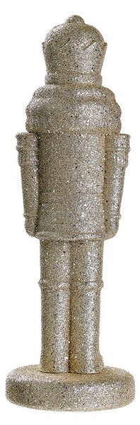 X-MAS diótörő 30 cm , arany csillámos