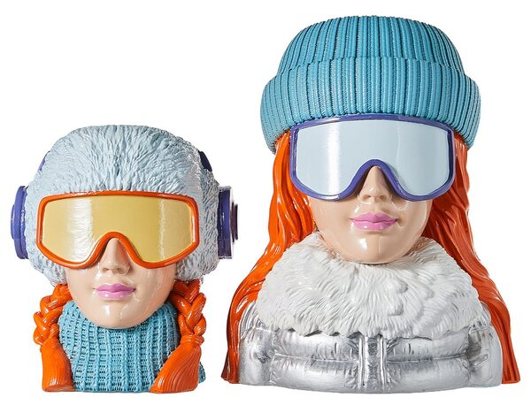 APRÉS-SKI polirezin váza 20 cm