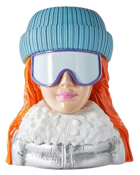APRÉS-SKI polirezin váza 30 cm