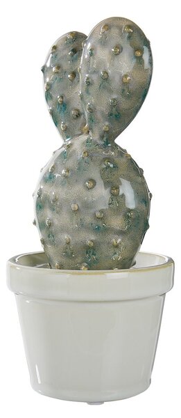 CACTUS kerámia dekor kaktusz 21 cm