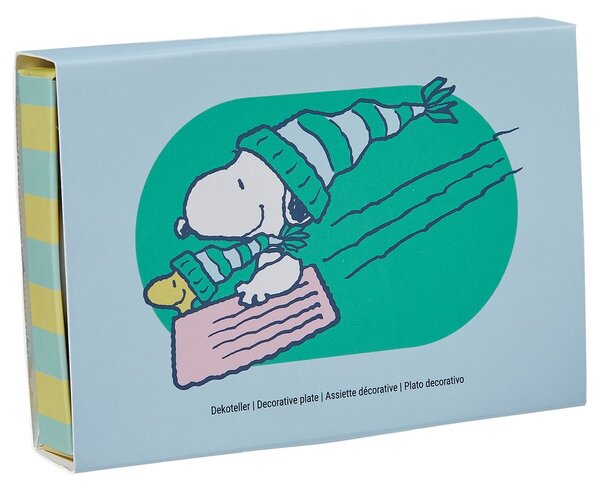 PEANUTS ovális tálka , Snoopy és Woodstock