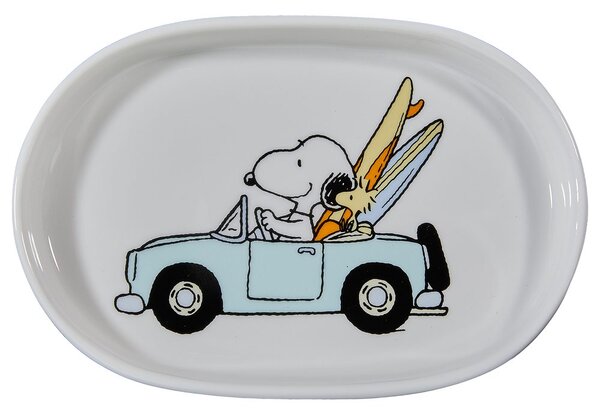 PEANUTS ovális tálka , Snoopy szörf