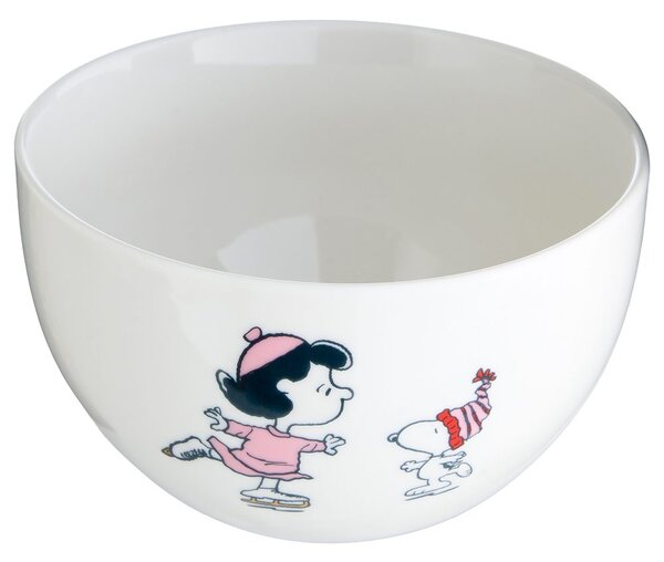 PEANUTS müzlistál 600 ml, Snoopy és Lucy