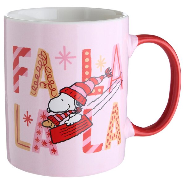PEANUTS bögre 380 ml , Snoopy FaLaLa