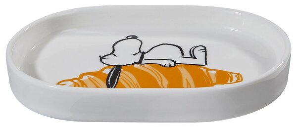 PEANUTS ovális tálka , Snoopy croissant
