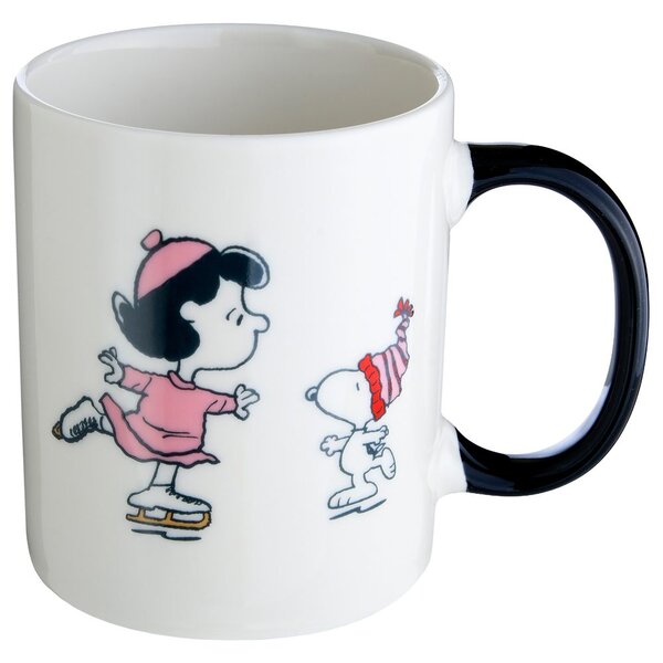 PEANUTS bögre 380 ml , Snoopy és Lucy