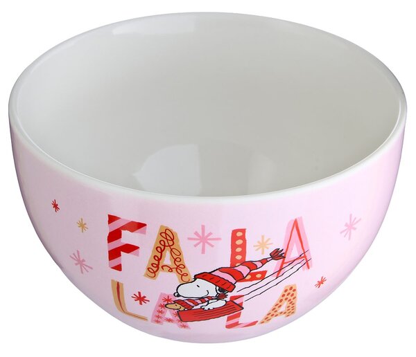 PEANUTS müzlistál 600 ml, Snoopy FaLaLa