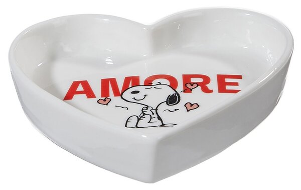 PEANUTS szív alakú tálka 10,3 cm , Amore