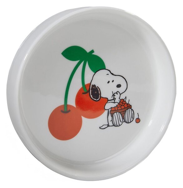 PEANUTS kerek tálka Ø 10,3 cm , Snoopy cseresznye