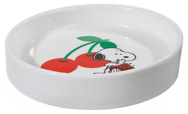 PEANUTS kerek tálka Ø 10,3 cm , Snoopy cseresznye