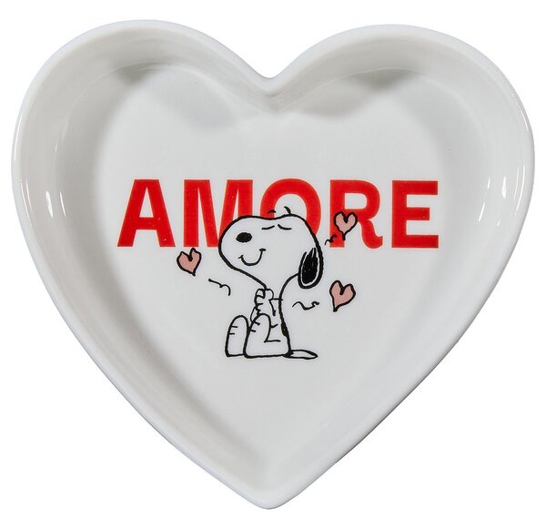 PEANUTS szív alakú tálka 10,3 cm , Amore
