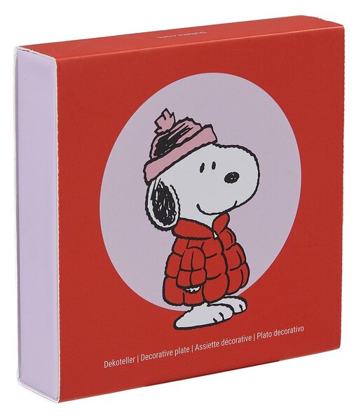 PEANUTS kerek tálka Ø 10,3 cm , Snoopy kabátban