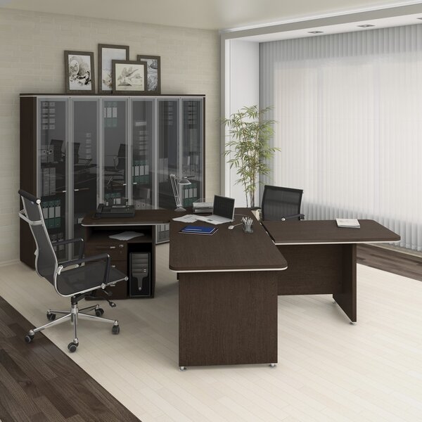 TopOffice 7 irodabútor szett, wenge