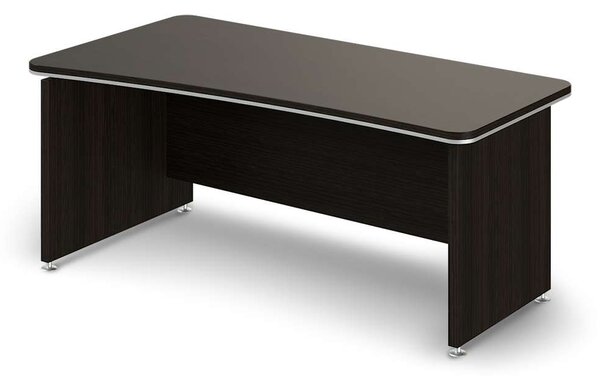 TopOffice ergonomikus asztal 180 x 94,8 cm, bal, wenge