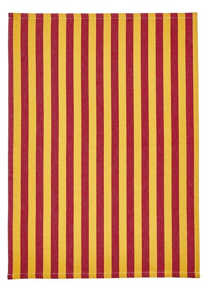 VEGAS STRIP konyharuha 50x70cm arany/piros