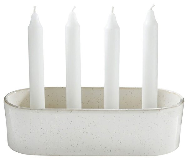 ADVENT kerámia gyertyatartó tál 26 cm