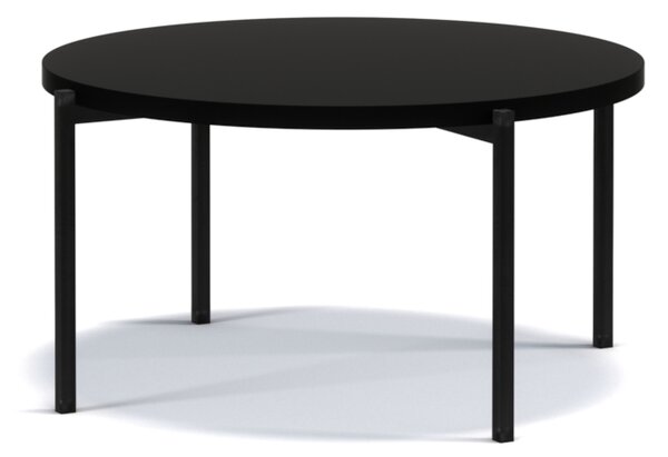 SMOG dohányzóasztal, 84x43x84, fekete matt