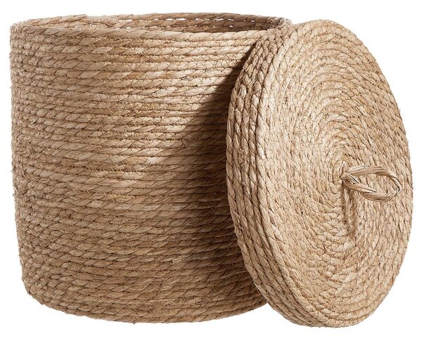 RUSH ROPE tengerifű kosár fedéllel Ø 35 cm