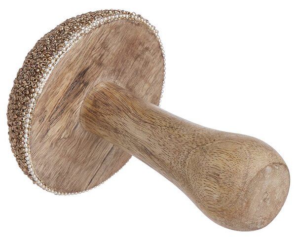 HARVEST LOVE mangófa dekoráció arany gyöngyökkel 15cm