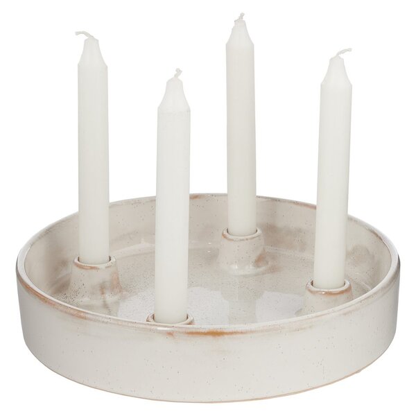 ADVENT kerámia gyertyartartó 25 cm