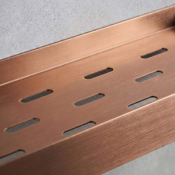 Fürdőszobai polc SF03 45cm copper brush
