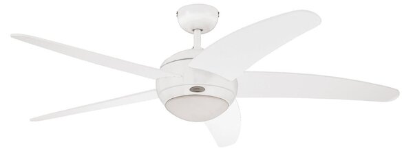 Bendan ötlapátos mennyezeti ventilátor, fehér – Westinghouse Westinghouse, Bendan, Fehér, Nappali, Fa, Modern