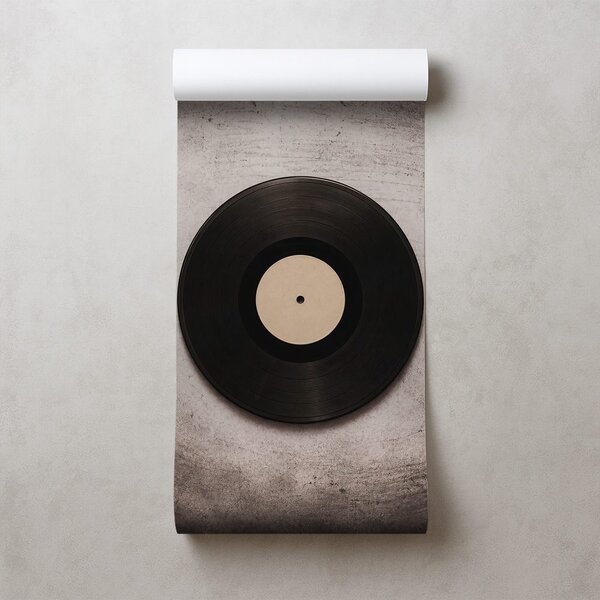 Fotótapéta vinyl tányér evőeszközökkel