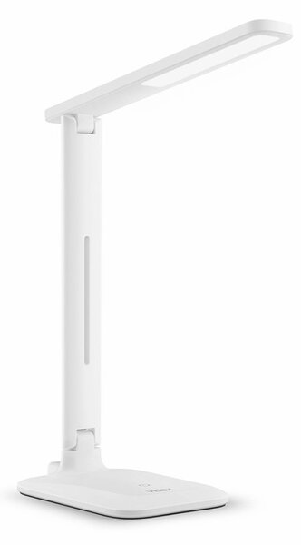 LED lámpa , asztali , érintő kapcsoló , USB , 5W , állítható fehér színhőmérséklet (CCT) , dimmelhető , fehér , Videx Oslo