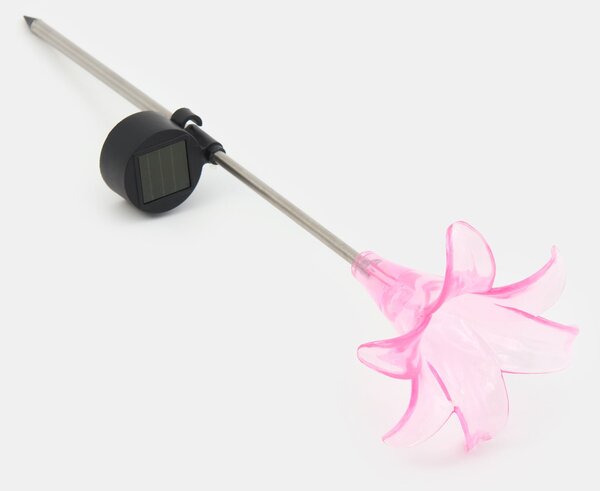 Sinsay - Napelemes LED lámpa virág alakban - pasztellpink