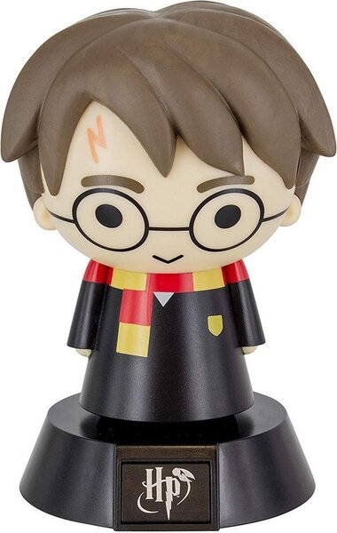 LED dekoráció , éjjeli lámpa , asztali lámpa , 3D hangulatvilágítás , 10 cm , 2db AAA , Harry Potter