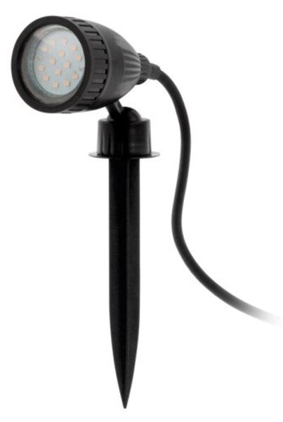 EGLO , 93384 , NEMA 1 , földbe szúrható lámpa , GU10 , 1X2,8W , IP44 , átlátszó