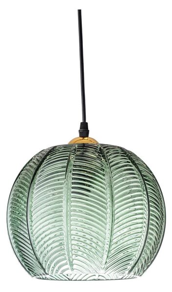 Zöld függőlámpa üveg búrával ø 22 cm Adar – Bloomingville