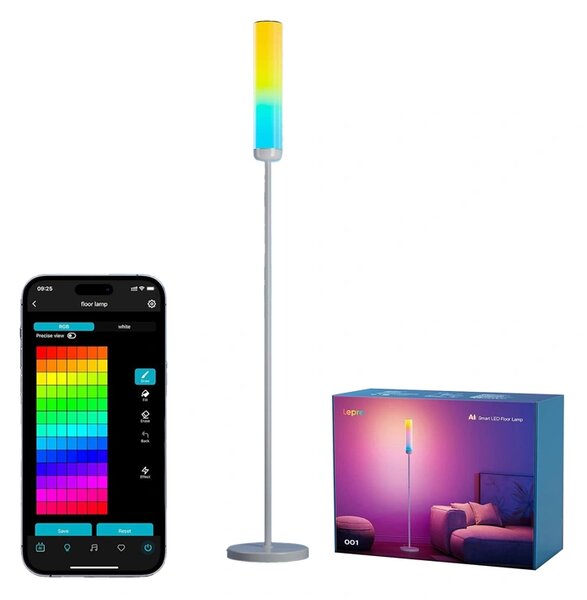 SMART RGB+CCT állólámpa 2300 lm Wi-Fi Bluetooth 22W O1