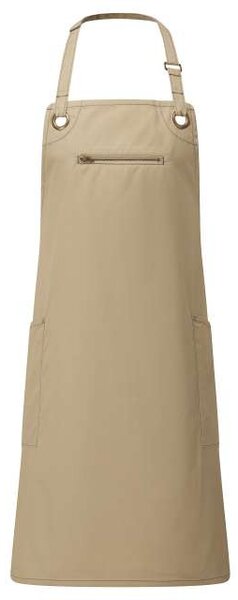 Khaki/Brown melles kötény