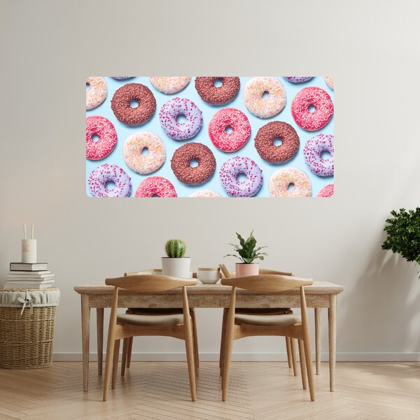 PIPPER. Öntapadós textiltapéta "Donuts"