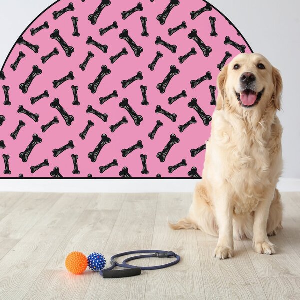 PIPPER. Védő textil falmatrica – Ív – Csontocskák Méret: 83x60cm, Indíték: név nélkül