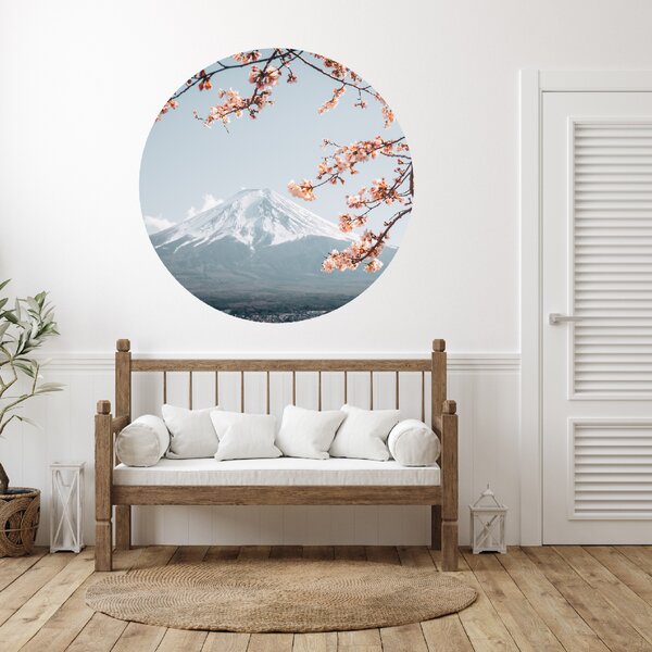 PIPPER. Textil kör alakú falmatrica "Japán" Méret: 120cm