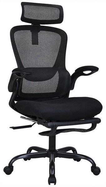 ANT-Bilberry modern ergonomikus forgószék lábtámasszal