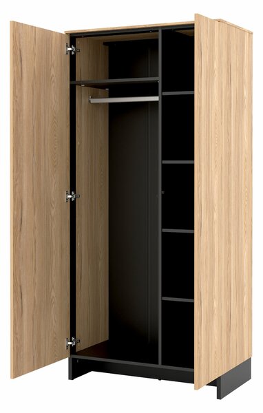 NOMÁD ND-01 ruhásszekrény 92x196x50