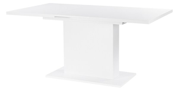 Yorki Elegant Premium kihúzható étkezőasztal 120/160x90 cm fehér