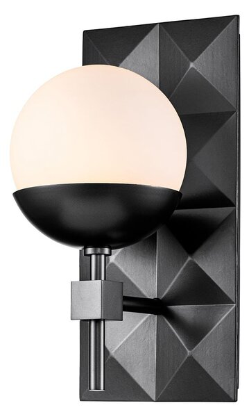 Quintiesse modern fali lámpa deco fekete elsqn-deco-1wb-blk-o IP44