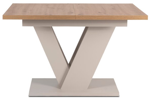 JAKS Clark bővíthető étkezőasztal 120–160 cm Artisan tölgy / kasmír