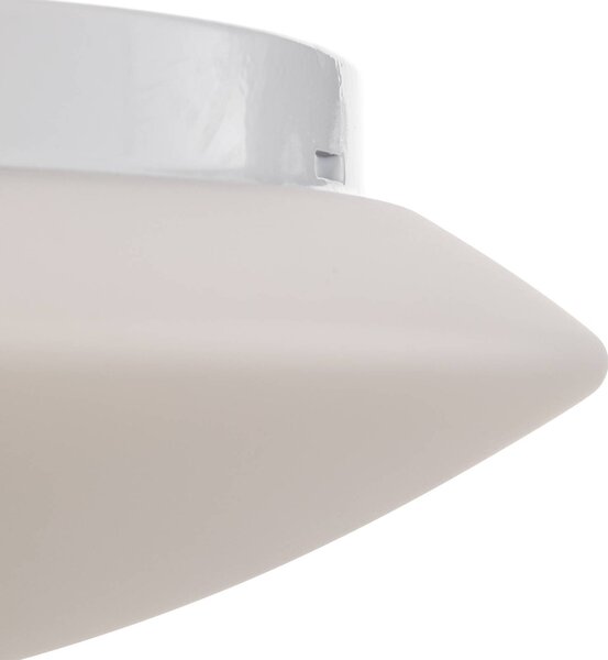Argon Gjovik mennyezeti világítás, Ø 40 cm, opálüveg, E27, dimmelhető, Fehér / opál, Nappali / Étkező, Üveg, Modern