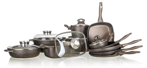 Banquet Palacsintasütő serpenyő tapadásmentes felülettel Premium Dark Brown 24 cm